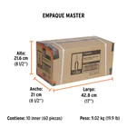 Pinza de punta y corte 6' mango de PVC, TRUPER 7