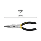 Pinza de punta y corte 7' mango de PVC, PRETUL 3