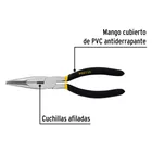 Pinza de punta y corte 8' mango de PVC, PRETUL 2