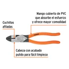 Pinza para electricista 9' c/ponchador de terminales, EXPERT 2