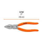 Pinza para electricista 7' mango de PVC, TRUPER 3