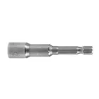 Estuche con 5 dados magnéticos de 5/16' largo 2-1/2', EXPERT 2