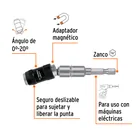 Extensión magnética articulada 3 1/2', para puntas, EXPERT 2