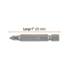 Estuche con 5 puntas de cruz PH1 largo 2', TRUPER EXPERT 3