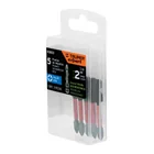 Estuche con 5 puntas de cruz PH1 de impacto largo 2' 6