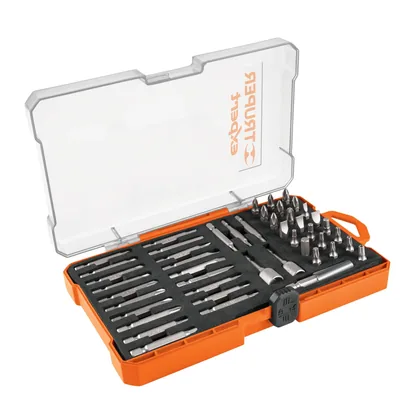 Juego de 47 puntas mixtas largos 1' y 2' en estuche, EXPERT