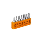 Juego de 7 puntas torx combinadas c/seguro largo 1', EXPERT 1