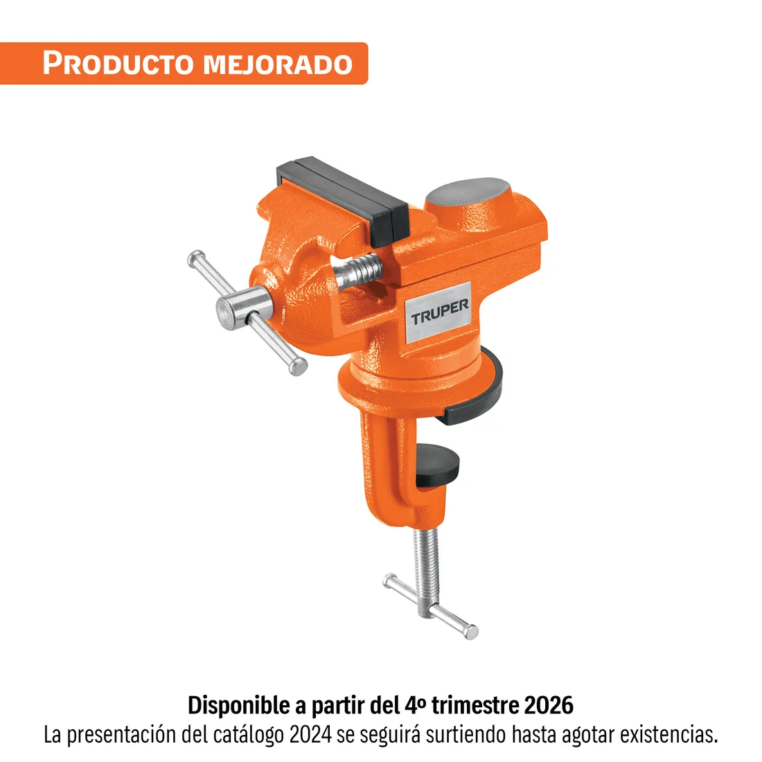 Tornillo de banco 2.5' para joyero, TRUPER