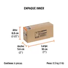 Estuche con 10 cuchillas SK2 de 18 mm para cutter, EXPERT 11