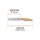 Cuchillo 7-1/2' para electricista, TRUPER 3