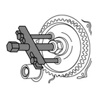 Extractor para engranes y orificios roscados, TRUPER 3
