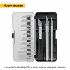 Juego de exactos con 13 cuchillas en estuche, PRETUL 1