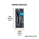 Navaja retráctil 7' cuerpo de aluminio, TRUPER 5