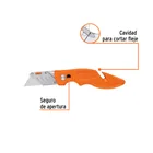 Navaja abatible 7' cuerpo de aluminio y acero inox, TRUPER 2