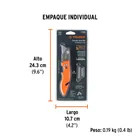 Navaja abatible 7' cuerpo de aluminio y acero inox, TRUPER 5