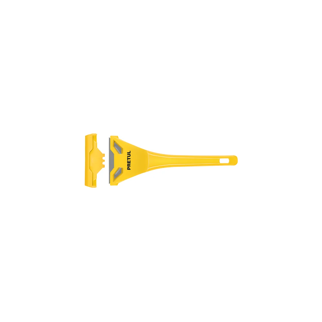 Raspador plástico con cuchilla de 2-3/8', PRETUL