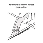 Raspador de lechada con cuchillas de 2', TRUPER 4