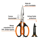 Tijera 8' multiusos, para cocina, acero inoxidable, TRUPER 2