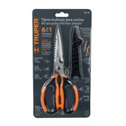 Tijera 8' multiusos, para cocina, acero inoxidable, TRUPER 5