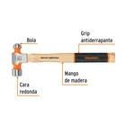 Martillo pulido de bola 24 oz mango hickory, TRUPER Grip 2