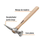 Martillo desabollador 11 oz punta larga, mango 12', TRUPER 2