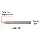 Punzón 5/8' para barrenar, largo 6-1/8', TRUPER 3