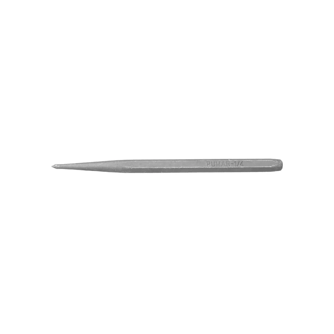 Punzón 1/4' para marcar, largo 4-3/4', TRUPER