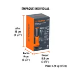 Bomba de pedal 60 PSI, TRUPER 6