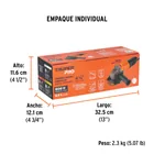 Esmeriladora angular 4-1/2', 800W, TRUPER PRO 6