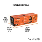 Pulidora doble acción 6', 900W, TRUPER PRO 7