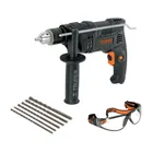 Combo rotomartillo/destornillador 1/2' 700W, 7 acc, IND 1
