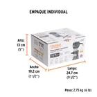 Router (rebajadora) compacto 710 W, 1 HP, TRUPER INDUSTRIAL 5