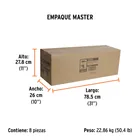 Router (rebajadora) compacto 710 W, 1 HP, TRUPER INDUSTRIAL 6