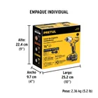 Llave de impacto 1/2', 20V, 155 lb/ft, 1 batería 4Ah, PRETUL 5