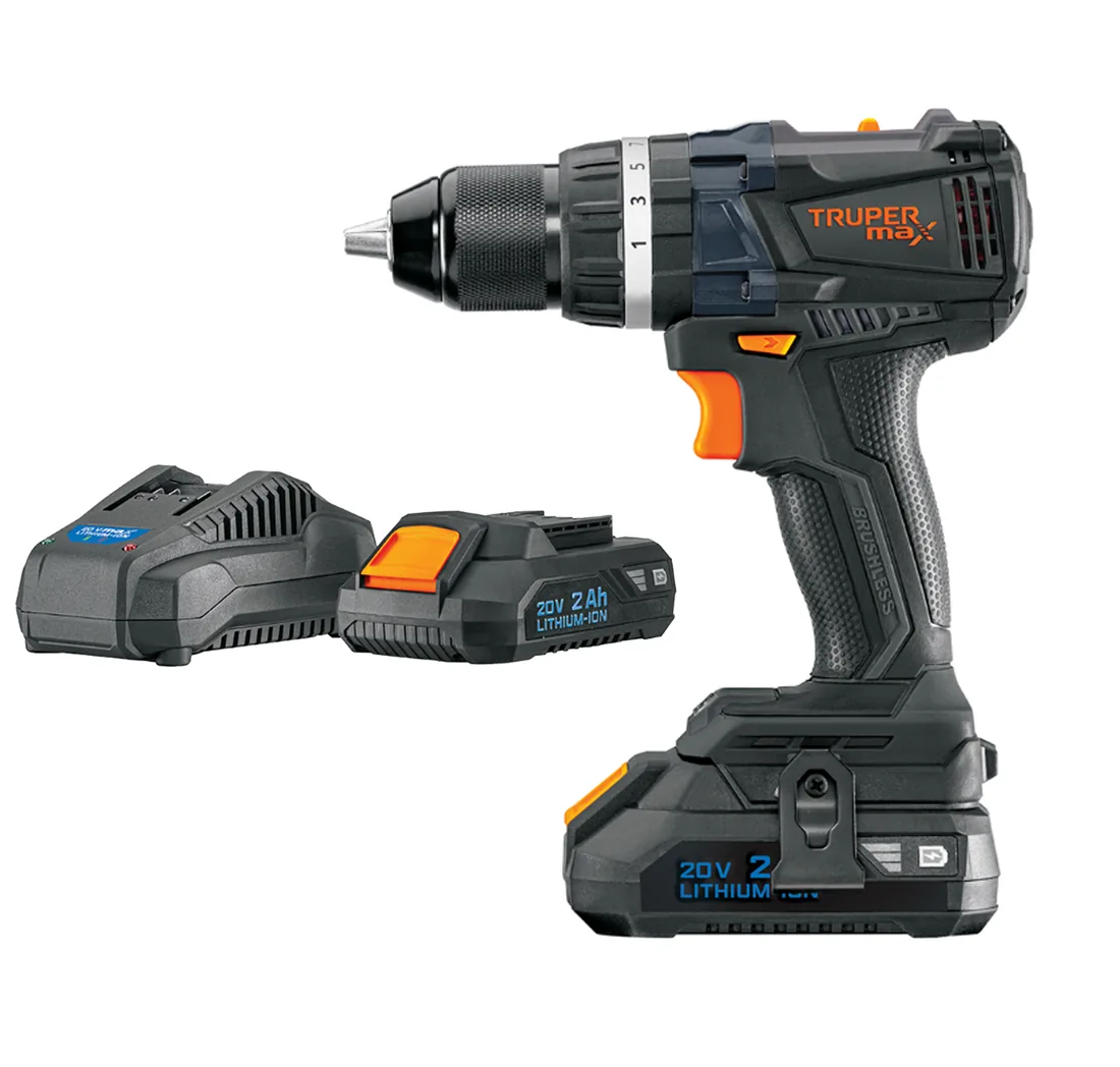 Rotomartillo 1/2', 20V, 2 baterías 2Ah, MAX