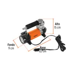 Inflador portátil 12 V para auto, con linterna LED, TRUPER 4