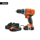 Rotomartillo/destornillador 1/2', 20V, 2 baterías 2Ah, PRO 1