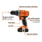 Rotomartillo/destornillador 1/2', 20V, 2 baterías 2Ah, PRO 2