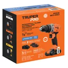 Rotomartillo/destornillador 1/2', 20V, 2 baterías 2Ah, PRO 4