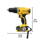 Kit taladro/destornillador 1/2', 20V, 32 accesorios, PRETUL 3