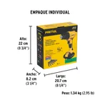 Taladro/destornillador 3/8', 12V, 1 batería 2Ah, PRETUL 6