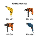 Bolsa con 2 carbones p/rotomartillos y taladro Grupo3,TRUPER 2