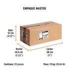 Caja con 5000 clavos calibre 18, 15 mm para CLNE-18, TRUPER 6