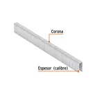 Caja con 5000 grapas corona 1/4' calibre 18, 13mm p/ENNE-120 3
