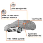 Cubierta para autos medianos, 1.8 x 5.0 x 1.2 m, TRUPER 2