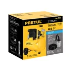 Kit Compresor lub, 40L, manguera y pistola baja,127V, PRETUL 3