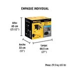Kit Compresor lub, 40L, manguera y pistola baja,127V, PRETUL 6