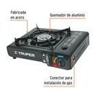Estufilla portátil para gas, encendido electrónico, TRUPER 2