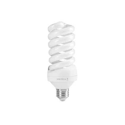 Lámpara espiral T4 28 W luz de día en blíster, VOLTECK