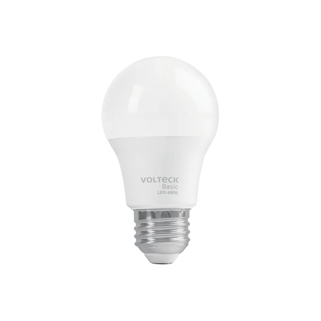 Foco LED 6W (40W) A19, 6500K blanca fría, 570 lm, BASIC